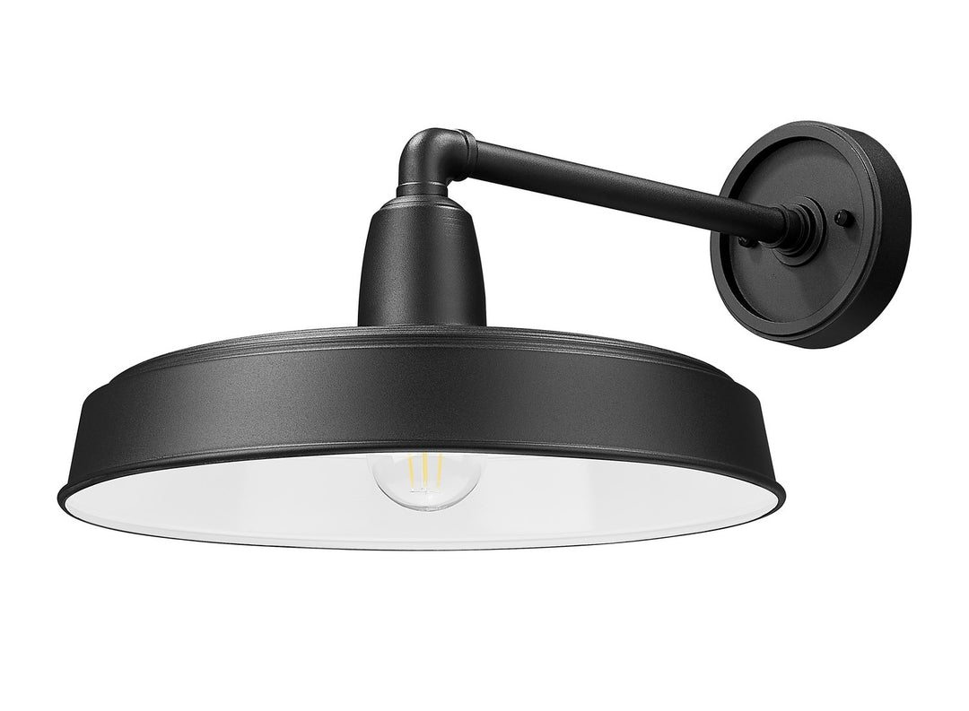 Z-Lite Canada - 5025B-BK - One Light Outdoor Wall Mount - RLM - Sand Black