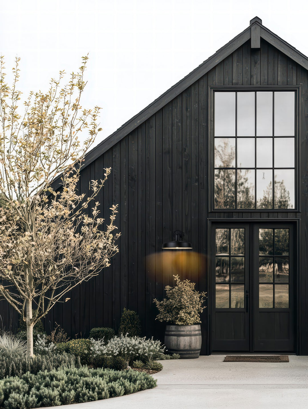 Z-Lite Canada - 5025B-BK - One Light Outdoor Wall Mount - RLM - Sand Black