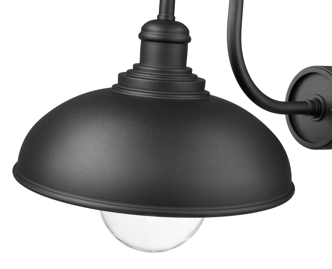 Z-Lite Canada - 5026B-BK - One Light Outdoor Wall Mount - RLM - Sand Black