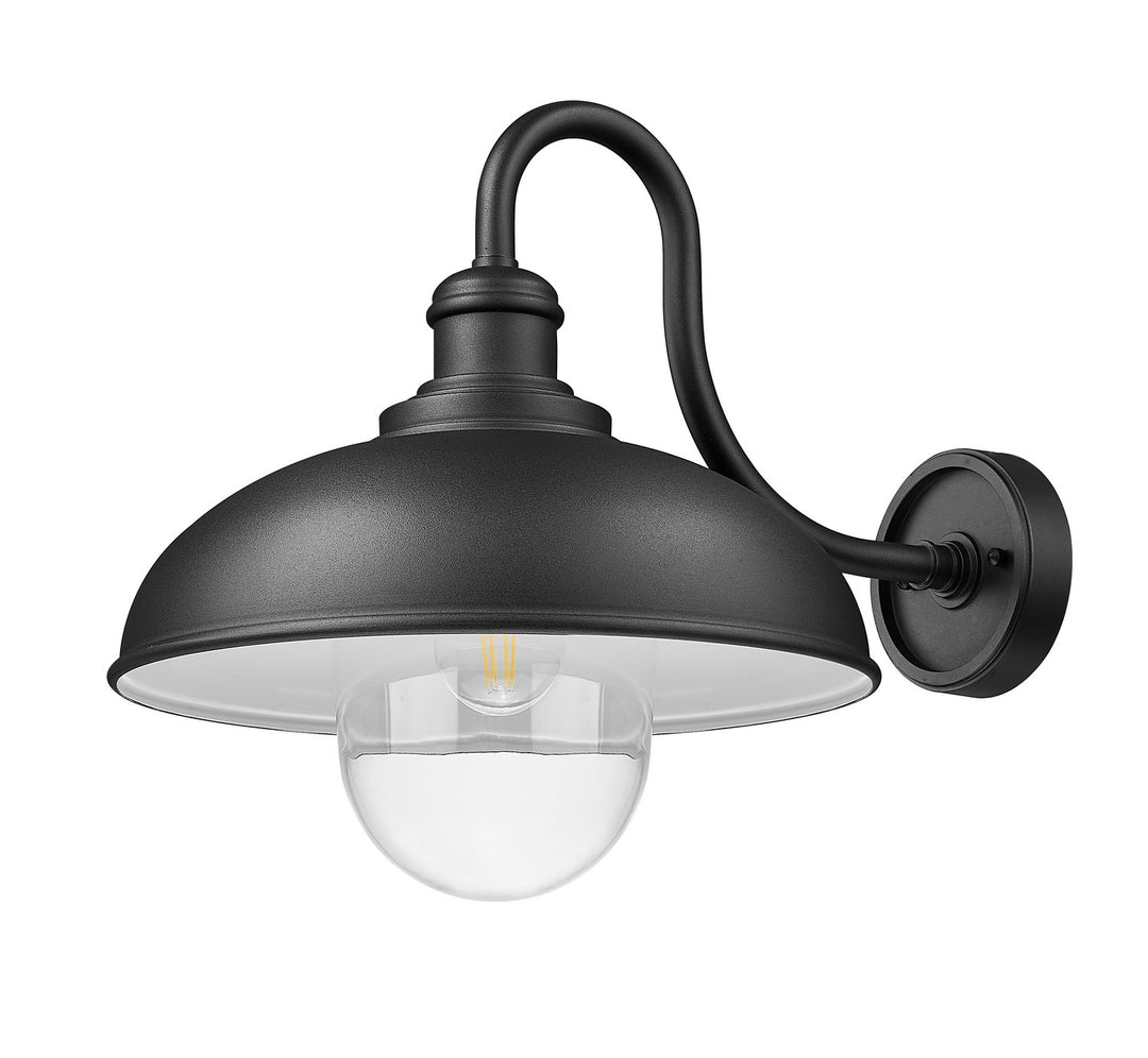 Z-Lite Canada - 5026B-BK - One Light Outdoor Wall Mount - RLM - Sand Black