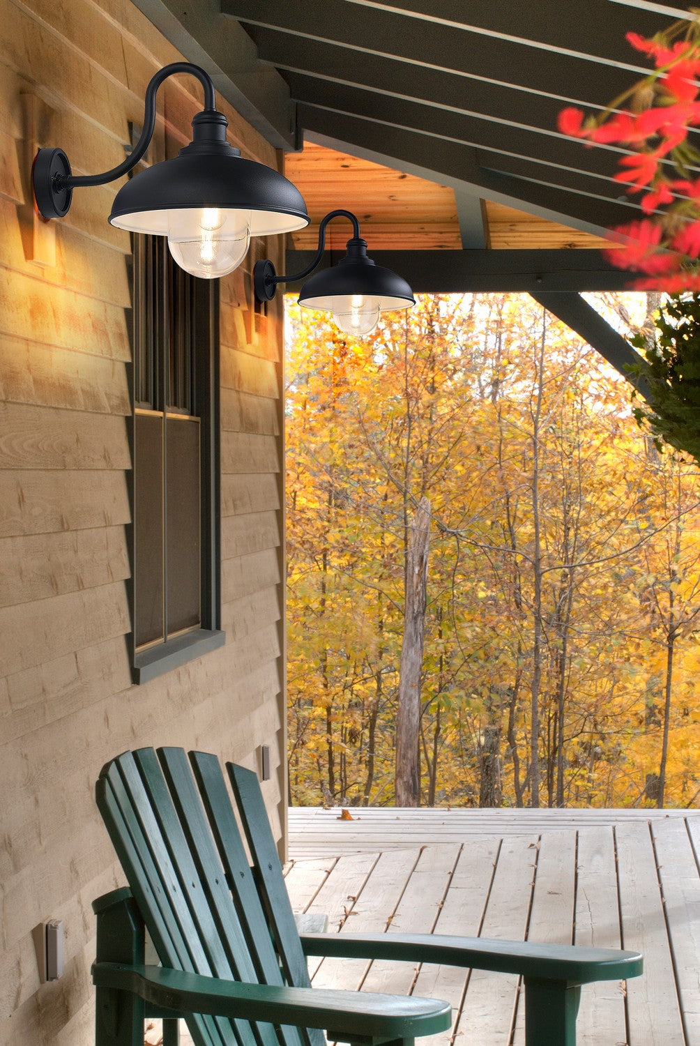 Z-Lite Canada - 5026B-BK - One Light Outdoor Wall Mount - RLM - Sand Black