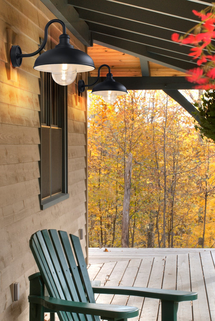 Z-Lite Canada - 5026B-BK - One Light Outdoor Wall Mount - RLM - Sand Black