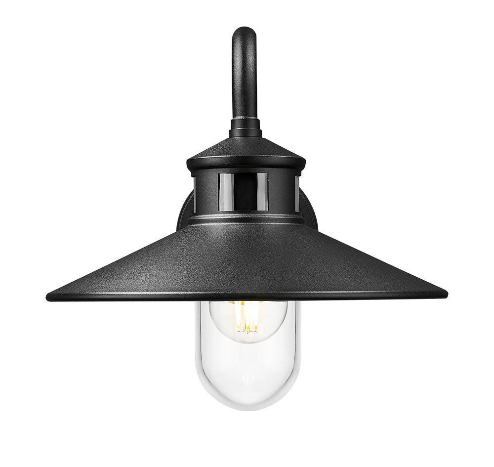 Z-Lite Canada - 5027M-BK - One Light Outdoor Wall Mount - RLM - Sand Black