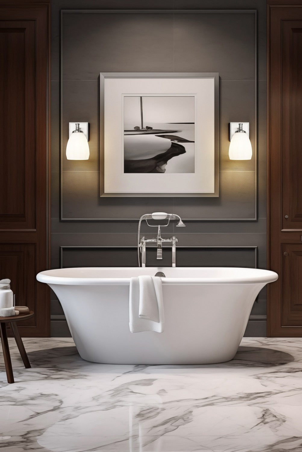 Z-Lite Canada - 7004-1V-BN - One Light Vanity - Oren - Brushed Nickel