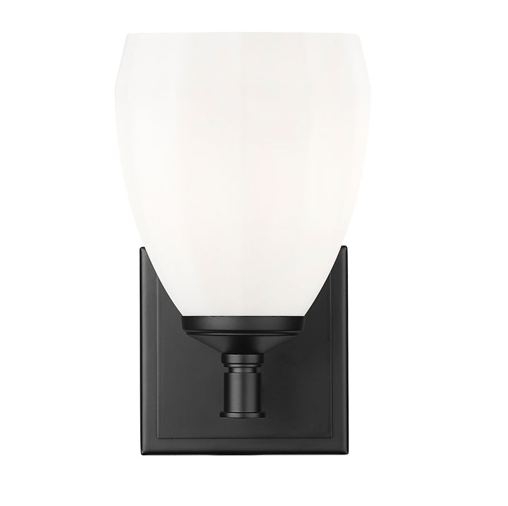 Z-Lite Canada - 7004-1V-MB - One Light Vanity - Oren - Matte Black