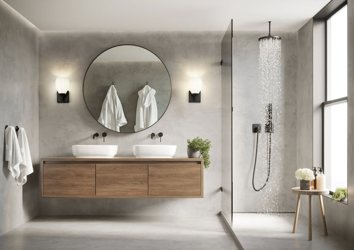 Z-Lite Canada - 7004-1V-MB - One Light Vanity - Oren - Matte Black