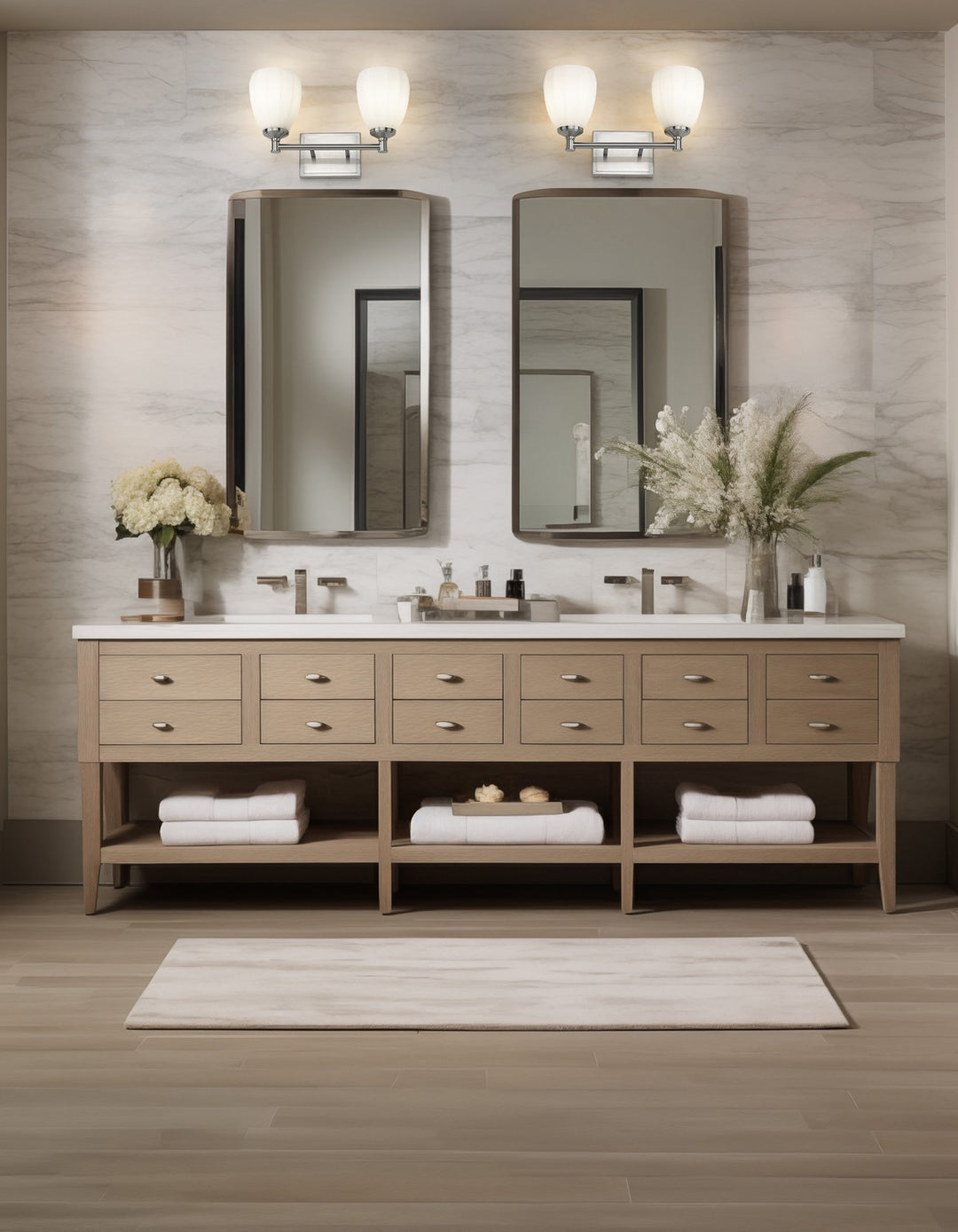 Z-Lite Canada - 7004-2V-BN - Two Light Vanity - Oren - Brushed Nickel
