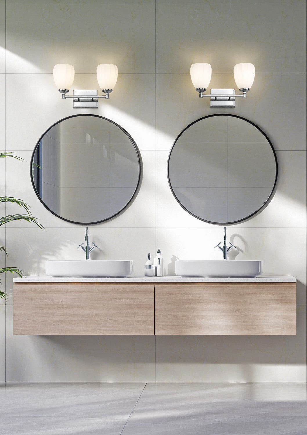 Z-Lite Canada - 7004-2V-CH - Two Light Vanity - Oren - Chrome
