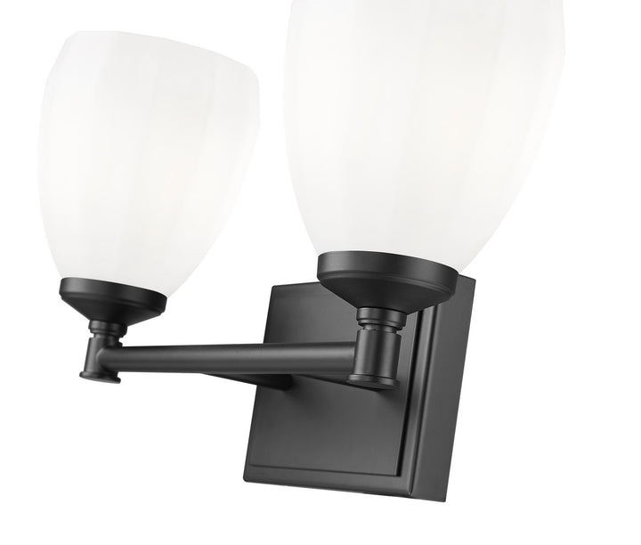 Z-Lite Canada - 7004-2V-MB - Two Light Vanity - Oren - Matte Black