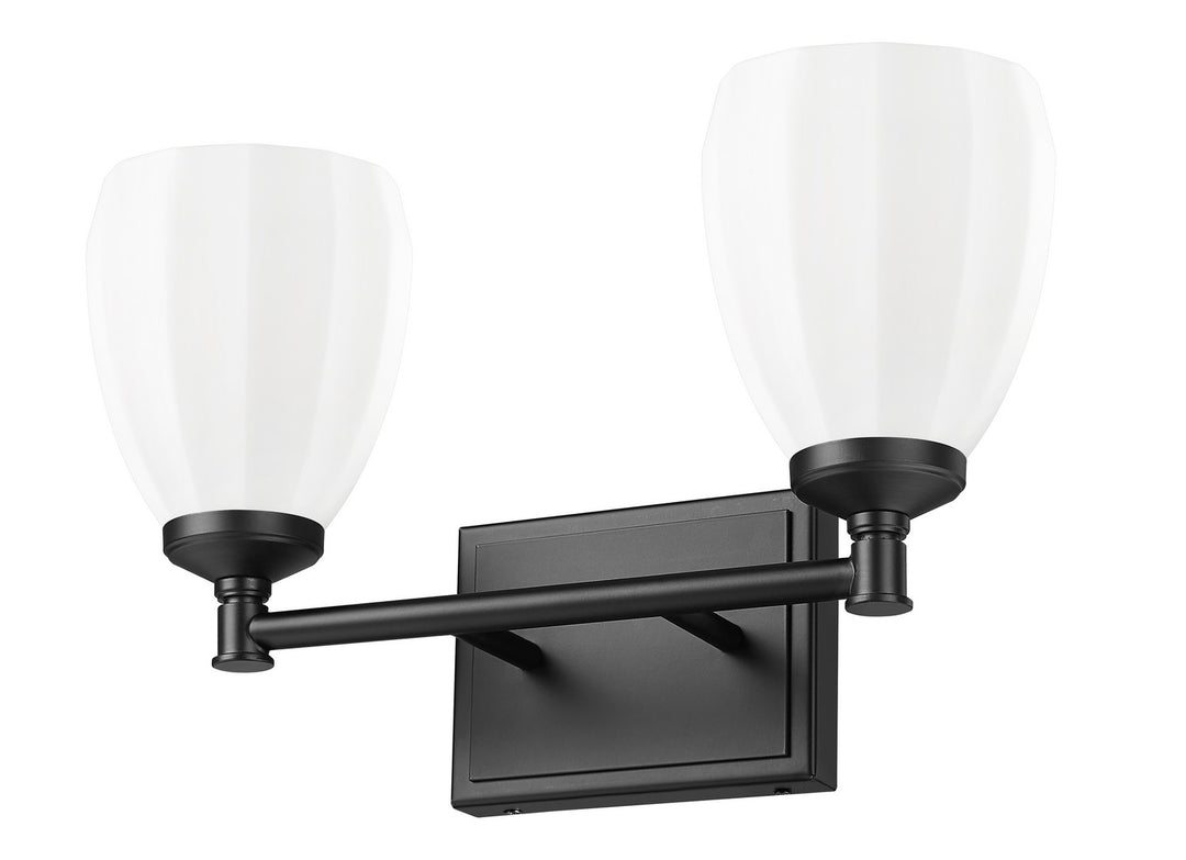 Z-Lite Canada - 7004-2V-MB - Two Light Vanity - Oren - Matte Black