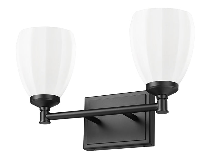 Z-Lite Canada - 7004-2V-MB - Two Light Vanity - Oren - Matte Black