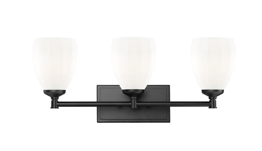 Z-Lite Canada - 7004-3V-MB - Three Light Vanity - Oren - Matte Black