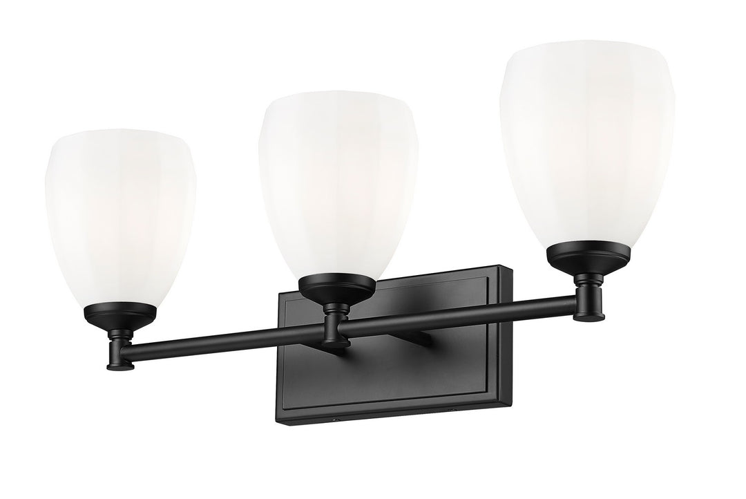Z-Lite Canada - 7004-3V-MB - Three Light Vanity - Oren - Matte Black