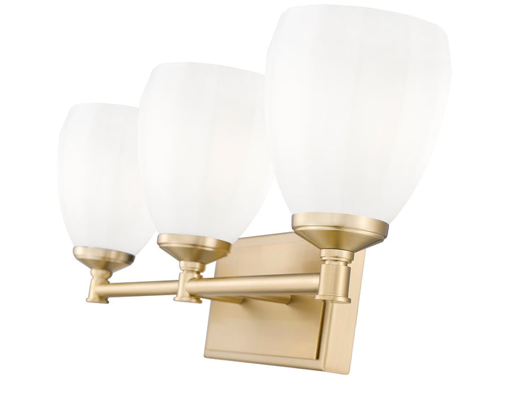 Z-Lite Canada - 7004-3V-MGLD - Three Light Vanity - Oren - Modern Gold