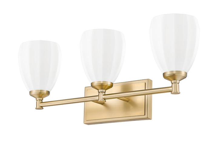 Z-Lite Canada - 7004-3V-MGLD - Three Light Vanity - Oren - Modern Gold