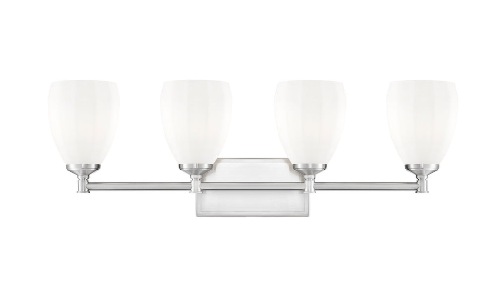 Z-Lite Canada - 7004-4V-BN - Four Light Vanity - Oren - Brushed Nickel