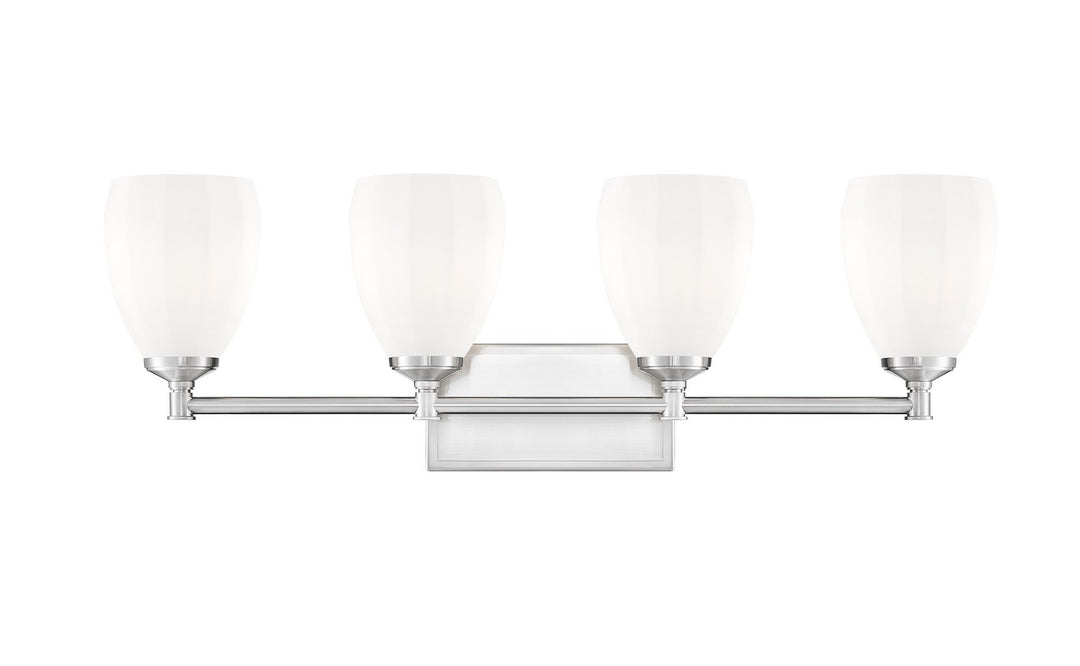 Z-Lite Canada - 7004-4V-BN - Four Light Vanity - Oren - Brushed Nickel