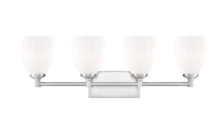 Z-Lite Canada - 7004-4V-BN - Four Light Vanity - Oren - Brushed Nickel