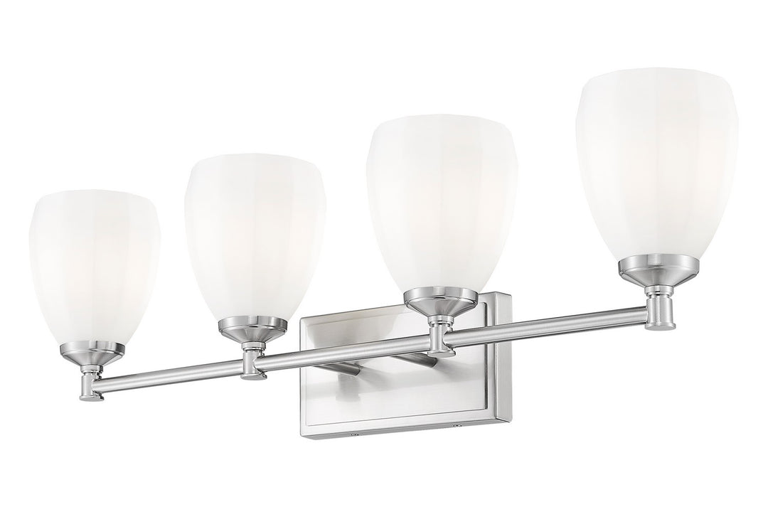 Z-Lite Canada - 7004-4V-BN - Four Light Vanity - Oren - Brushed Nickel