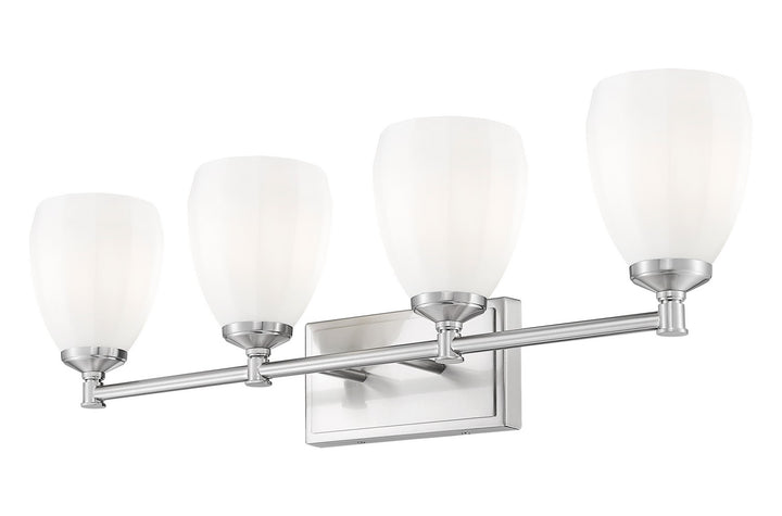 Z-Lite Canada - 7004-4V-BN - Four Light Vanity - Oren - Brushed Nickel