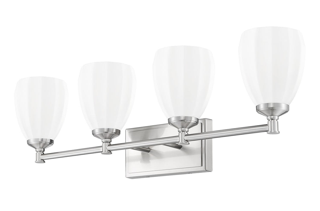 Z-Lite Canada - 7004-4V-BN - Four Light Vanity - Oren - Brushed Nickel