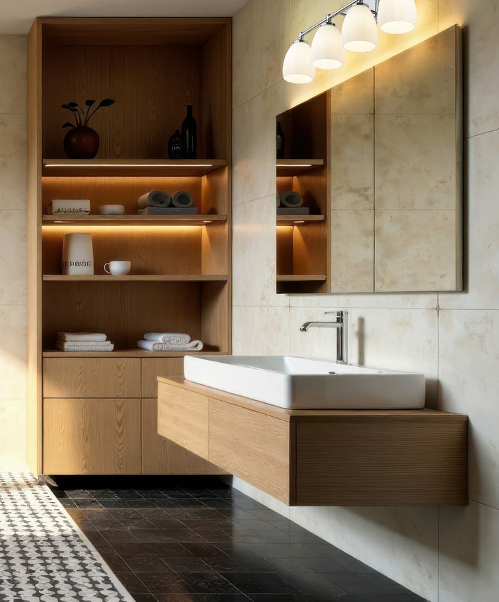 Z-Lite Canada - 7004-4V-CH - Four Light Vanity - Oren - Chrome