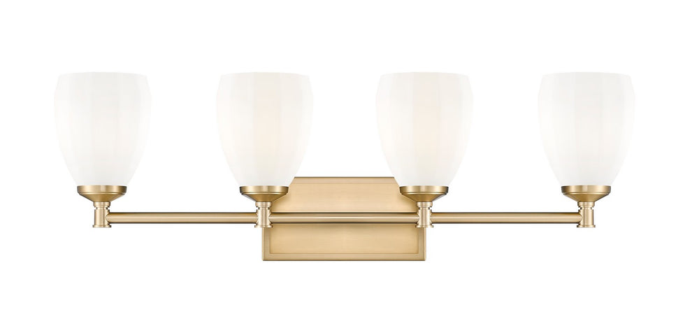 Z-Lite Canada - 7004-4V-MGLD - Four Light Vanity - Oren - Modern Gold