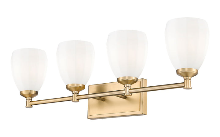 Z-Lite Canada - 7004-4V-MGLD - Four Light Vanity - Oren - Modern Gold