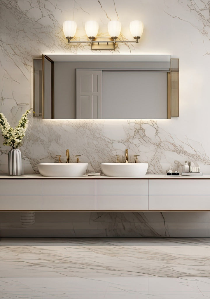Z-Lite Canada - 7004-4V-MGLD - Four Light Vanity - Oren - Modern Gold