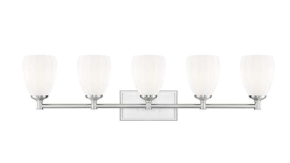 Z-Lite Canada - 7004-5V-BN - Five Light Vanity - Oren - Brushed Nickel