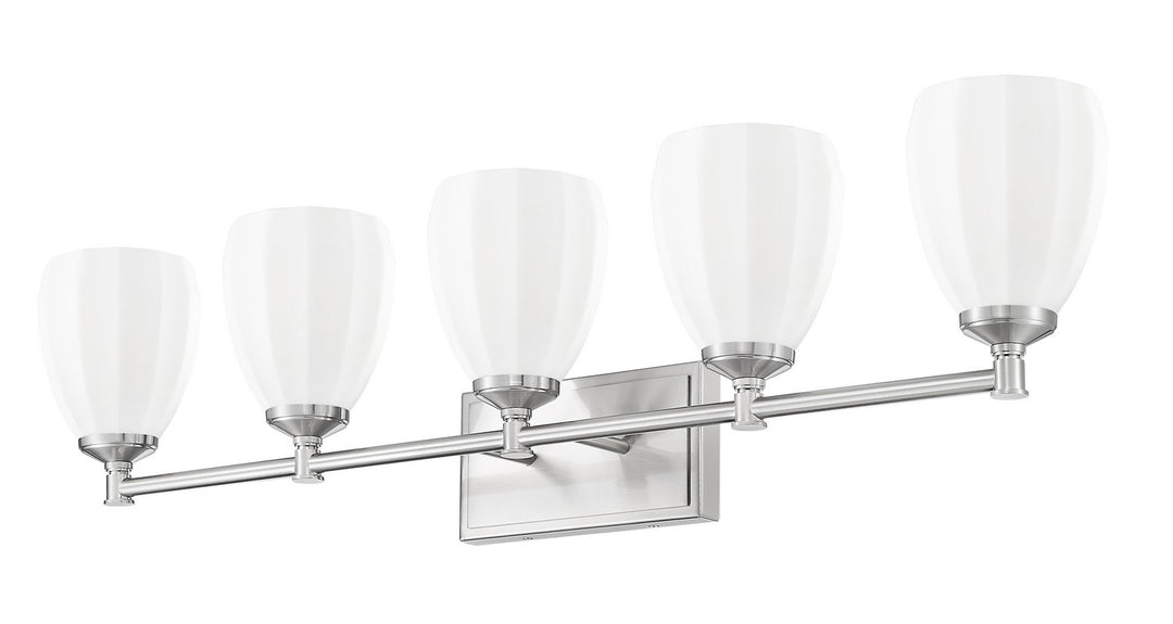 Z-Lite Canada - 7004-5V-BN - Five Light Vanity - Oren - Brushed Nickel