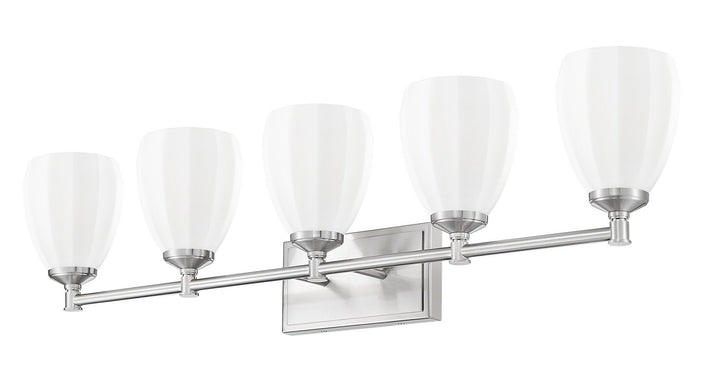 Z-Lite Canada - 7004-5V-BN - Five Light Vanity - Oren - Brushed Nickel