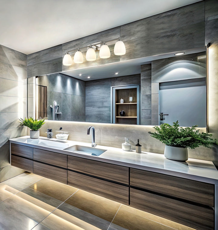 Z-Lite Canada - 7004-5V-BN - Five Light Vanity - Oren - Brushed Nickel