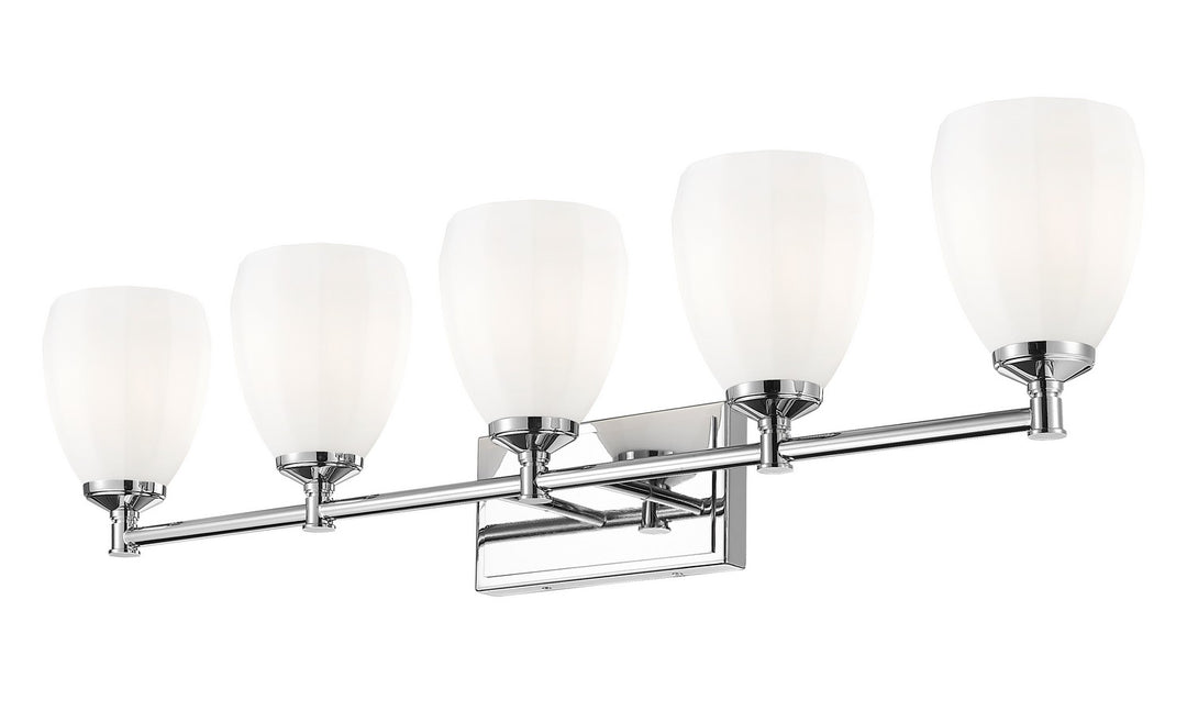Z-Lite Canada - 7004-5V-CH - Five Light Vanity - Oren - Chrome