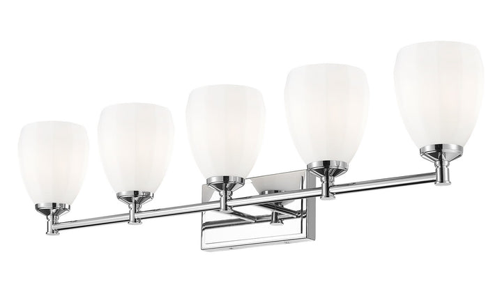 Z-Lite Canada - 7004-5V-CH - Five Light Vanity - Oren - Chrome