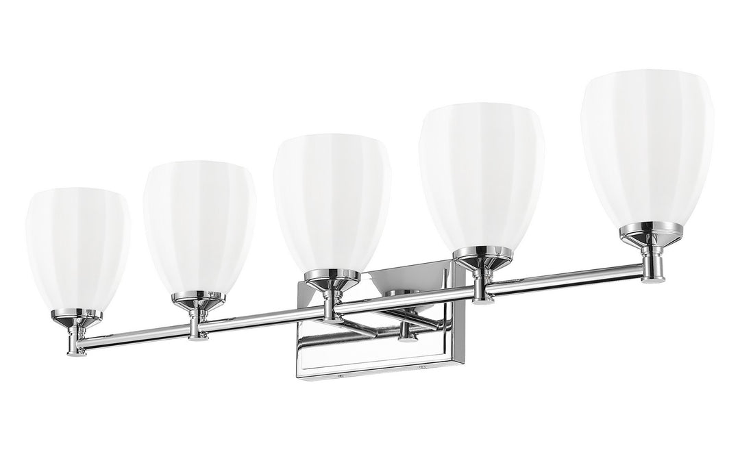 Z-Lite Canada - 7004-5V-CH - Five Light Vanity - Oren - Chrome