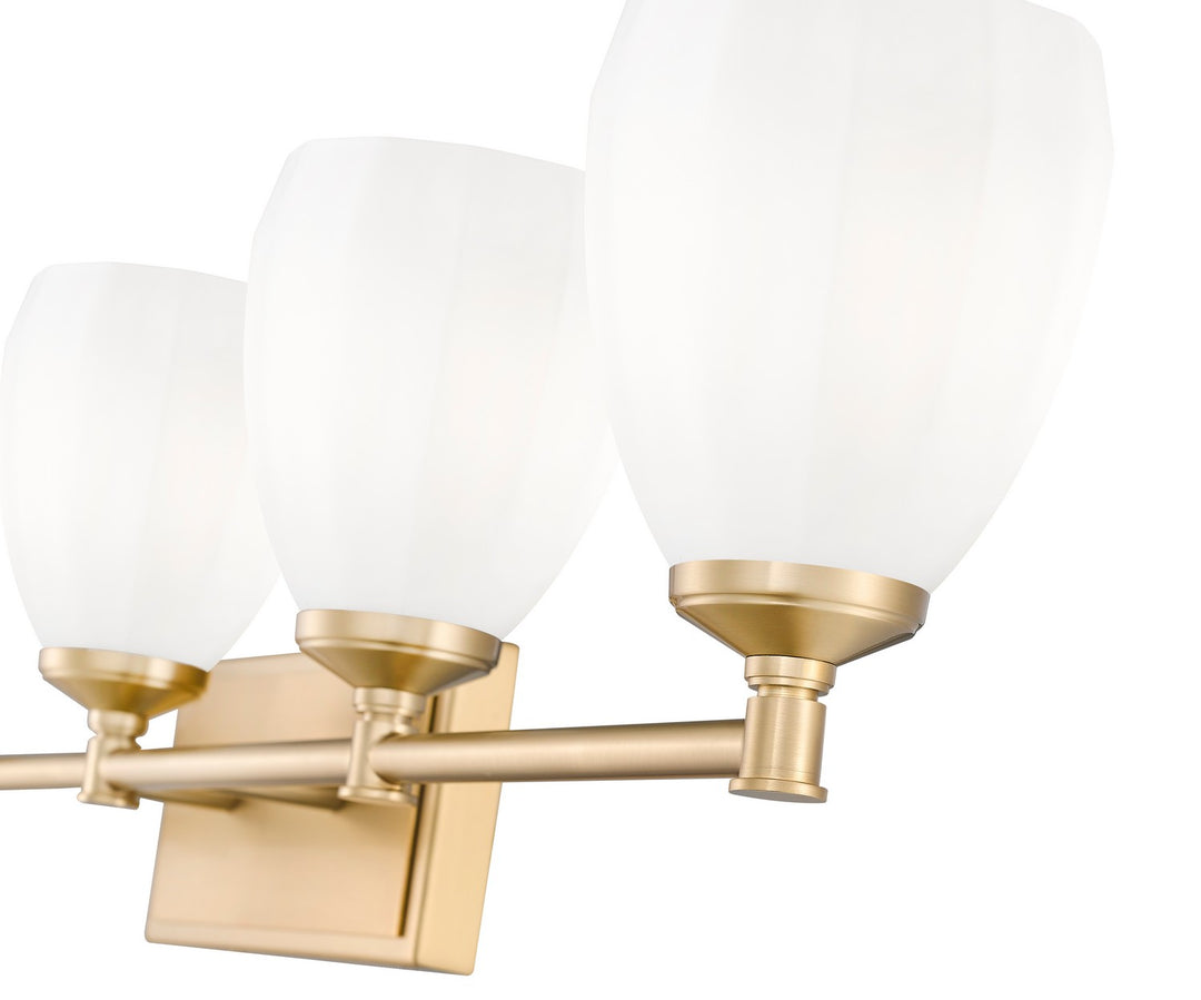 Z-Lite Canada - 7004-5V-MGLD - Five Light Vanity - Oren - Modern Gold