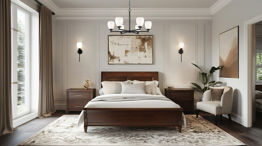 Z-Lite Canada - 7004-6MB - Six Light Chandelier - Oren - Matte Black