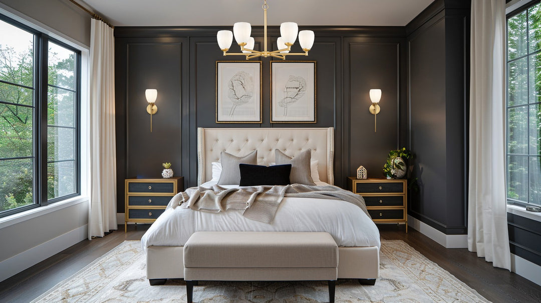 Z-Lite Canada - 7004-6MGLD - Six Light Chandelier - Oren - Modern Gold