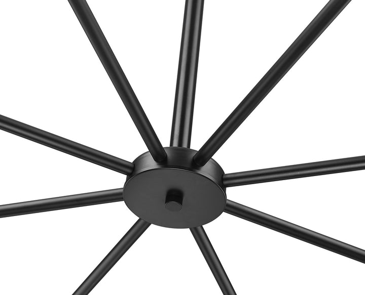 Z-Lite Canada - 7004-8MB - Eight Light Chandelier - Oren - Matte Black