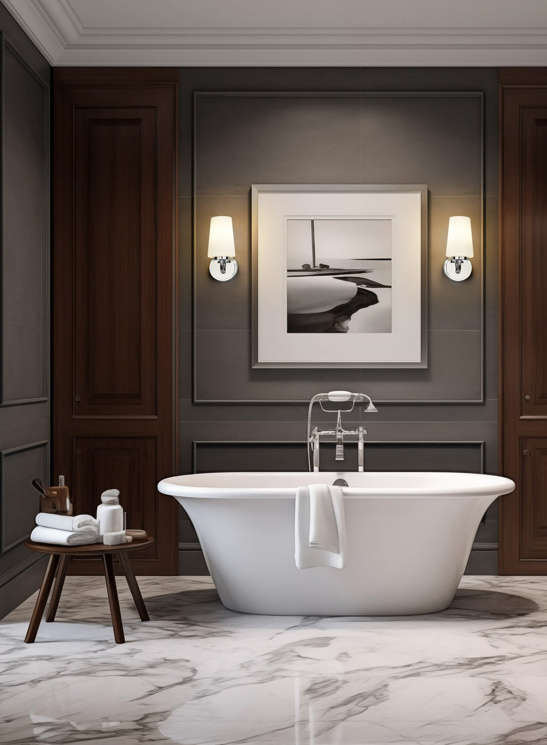 Z-Lite Canada - 7005-1S-CH - One Light Wall Sconce - Montford - Chrome