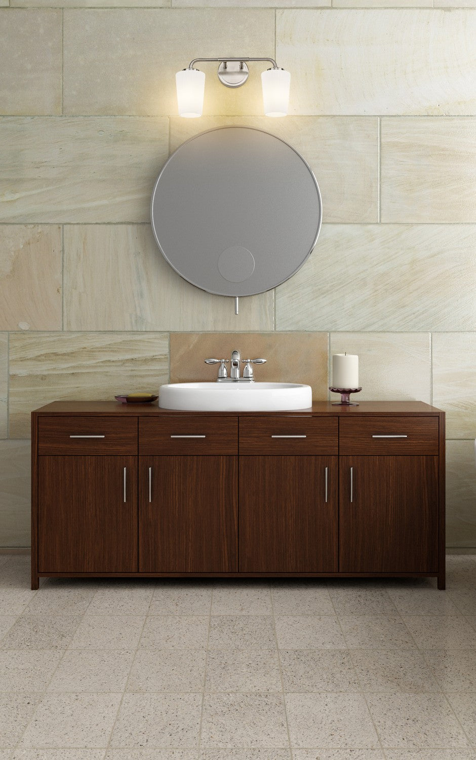 Z-Lite Canada - 7005-2V-BN - Two Light Vanity - Montford - Brushed Nickel