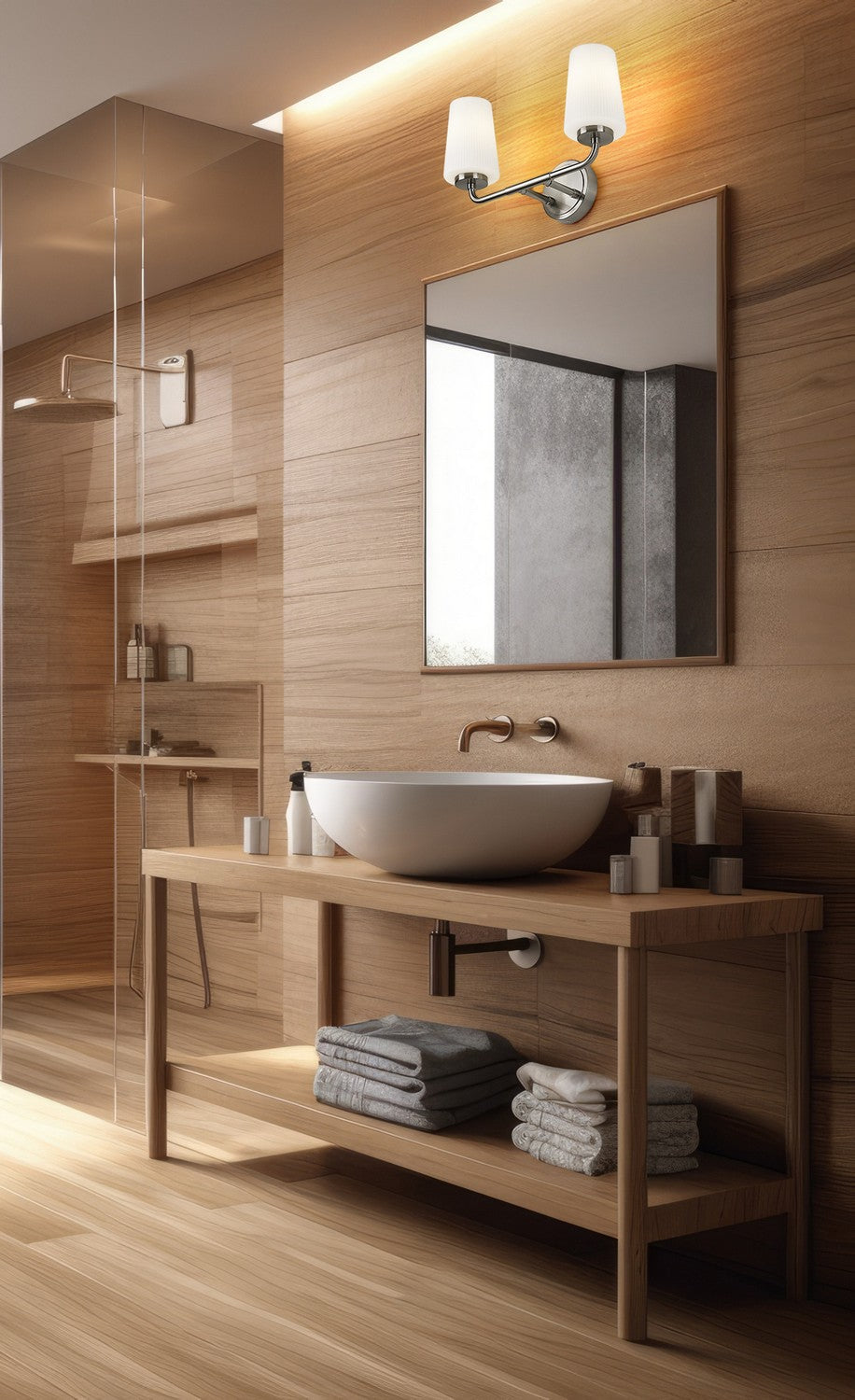 Z-Lite Canada - 7005-2V-BN - Two Light Vanity - Montford - Brushed Nickel