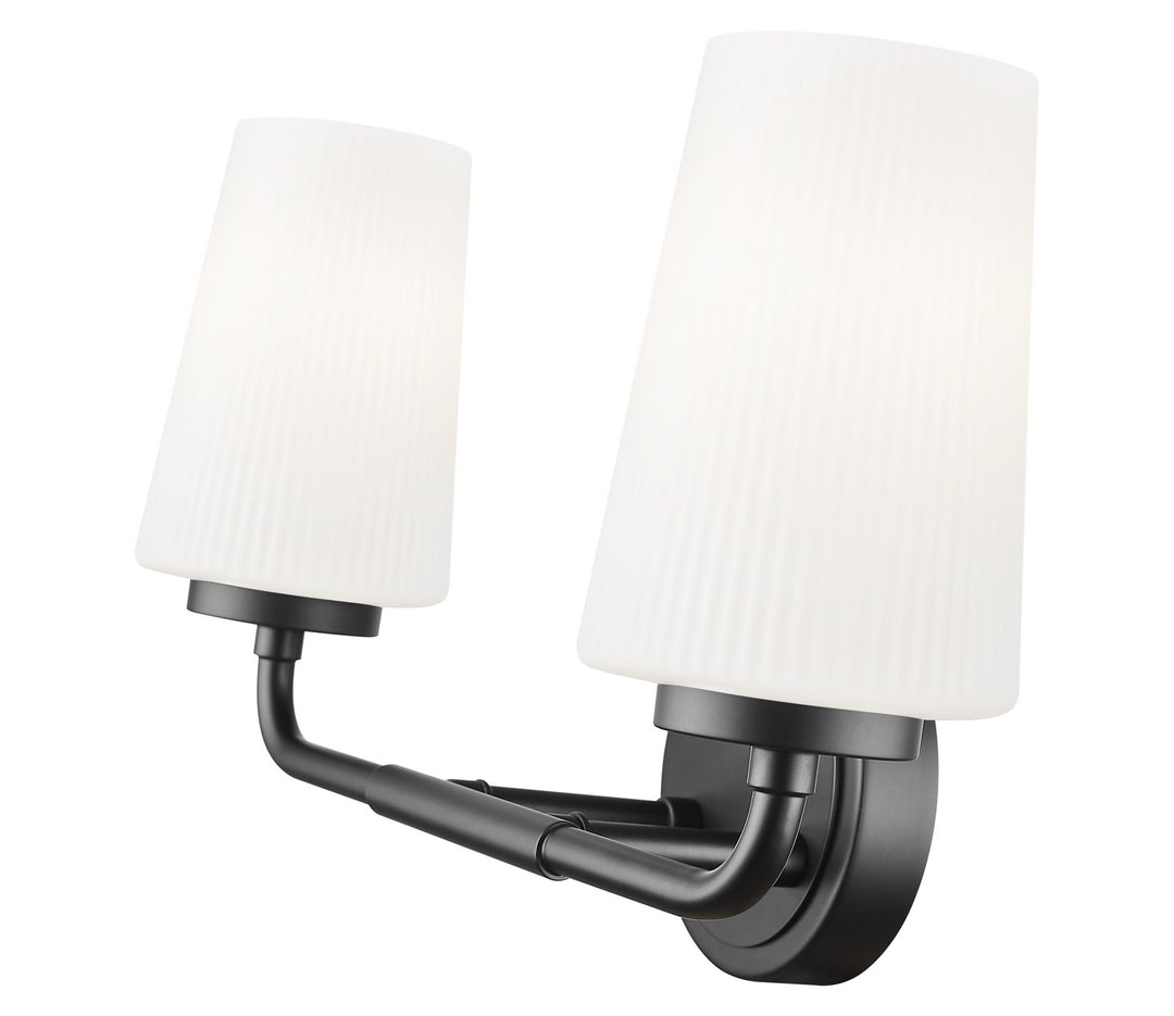 Z-Lite Canada - 7005-2V-MB - Two Light Vanity - Montford - Matte Black