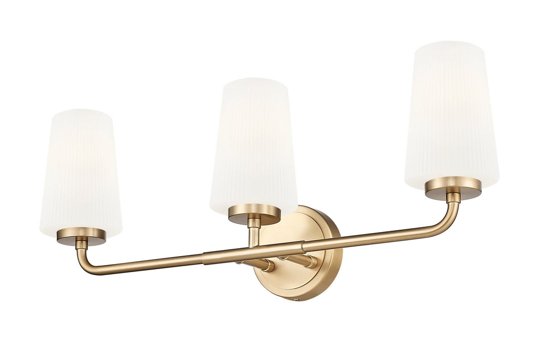 Z-Lite Canada - 7005-3V-MGLD - Three Light Vanity - Montford - Modern Gold