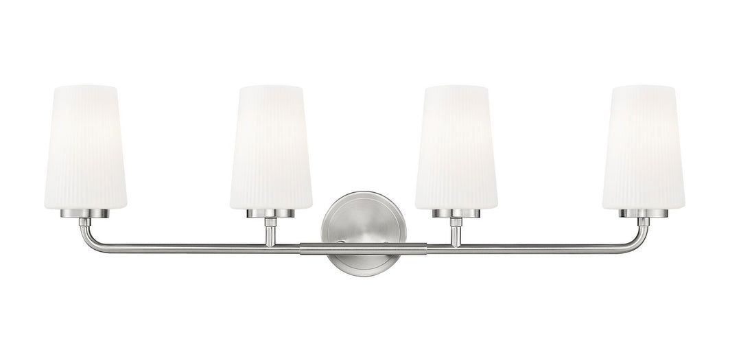 Z-Lite Canada - 7005-4V-BN - Four Light Vanity - Montford - Brushed Nickel