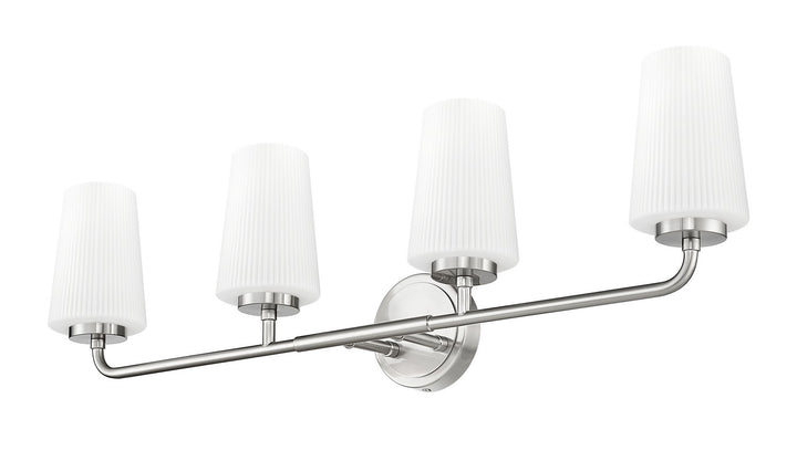 Z-Lite Canada - 7005-4V-BN - Four Light Vanity - Montford - Brushed Nickel