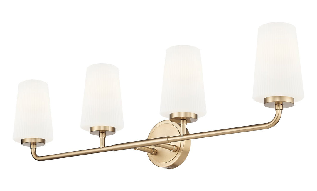Z-Lite Canada - 7005-4V-MGLD - Four Light Vanity - Montford - Modern Gold