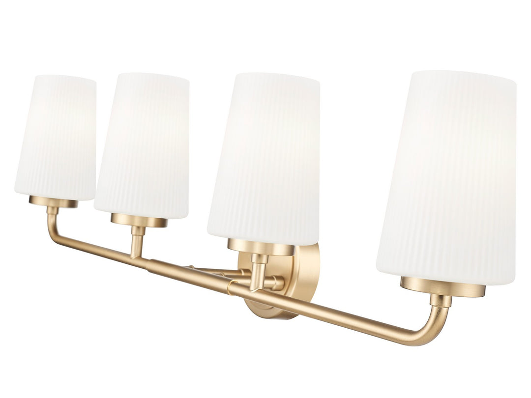 Z-Lite Canada - 7005-4V-MGLD - Four Light Vanity - Montford - Modern Gold