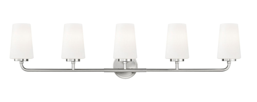 Z-Lite Canada - 7005-5V-BN - Five Light Vanity - Montford - Brushed Nickel